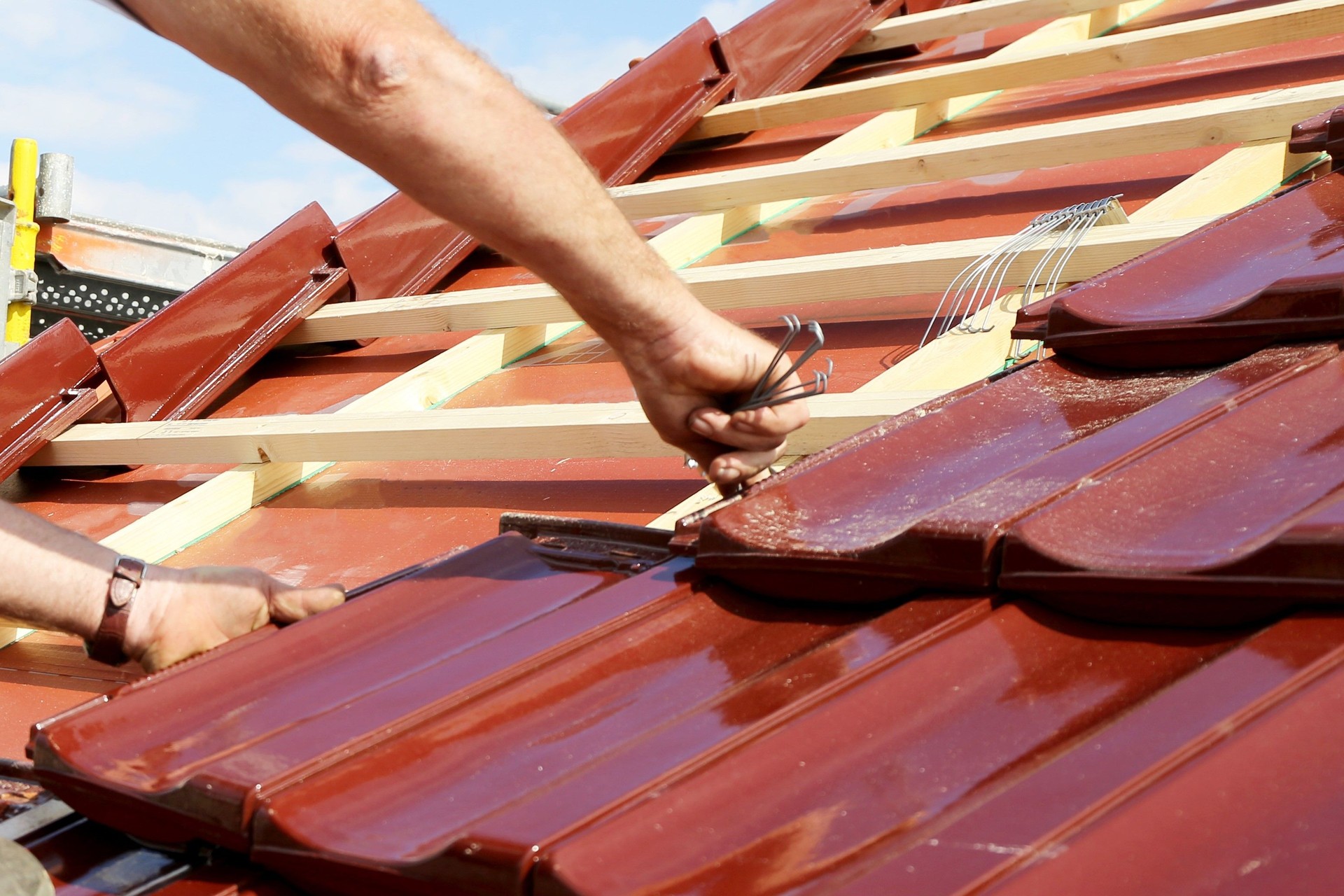 installation de tuiles sur un toit Montpellier